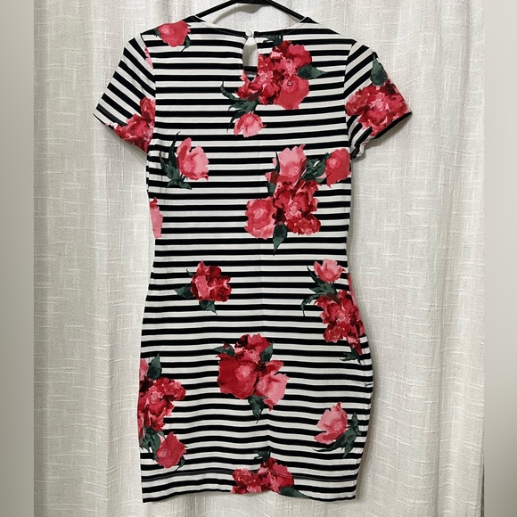 French Connection Roses mini dress size 6 - Picture 4 of 9